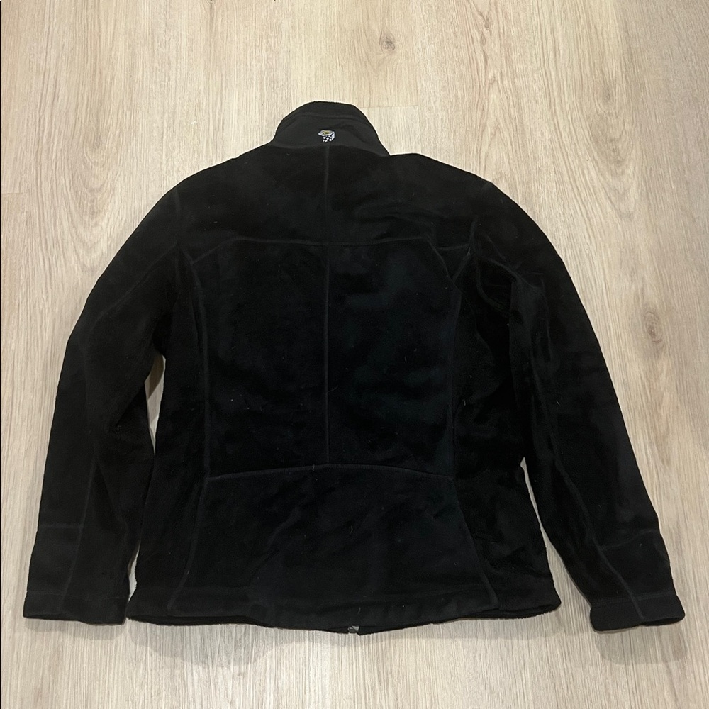 Mountain Hardwear Medium Black Jacket with Yellow Accent - Picture 5 of 6